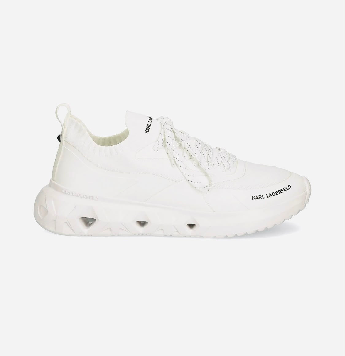 White Karl Sneakers