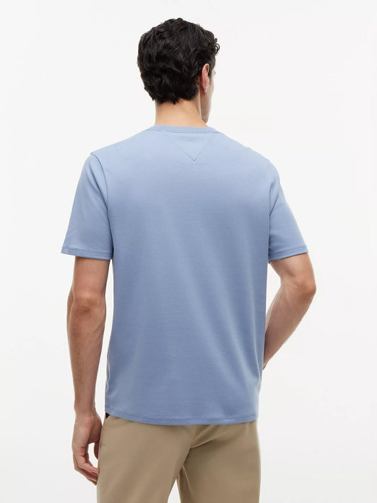 Hilfiger Embroidered Arch Logo T-Shirt Brisk Blue