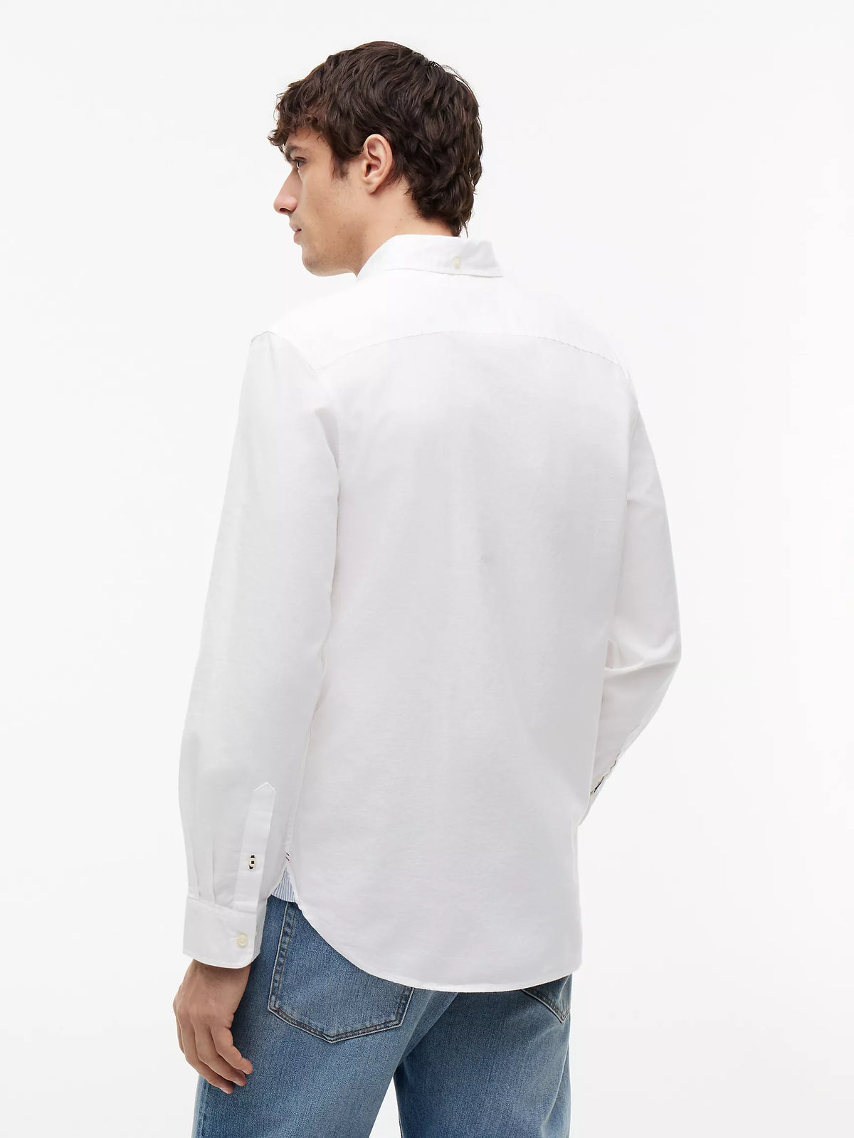Tommy Regular Fit Oxford Shirt Optic White