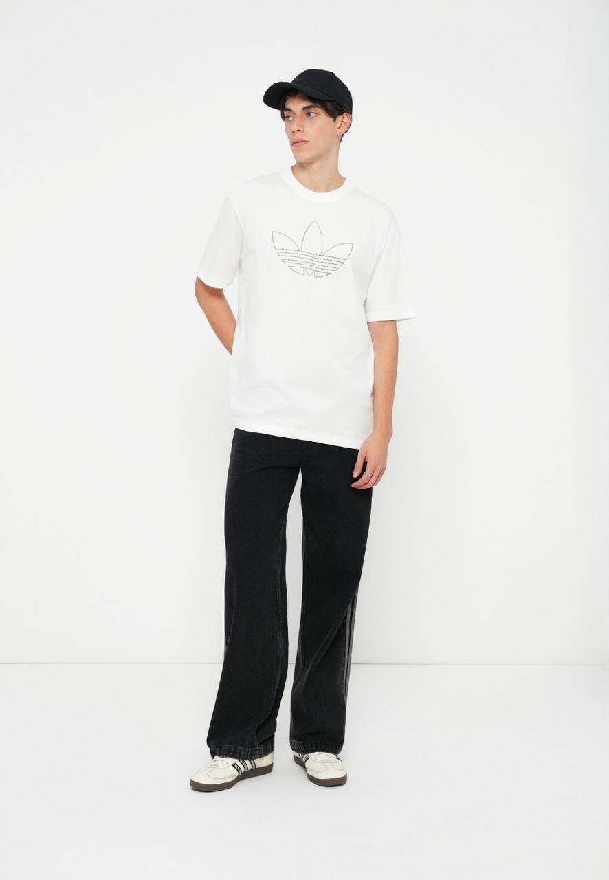 Adidas Originals STUDDED TEE - Print T-shirt - white