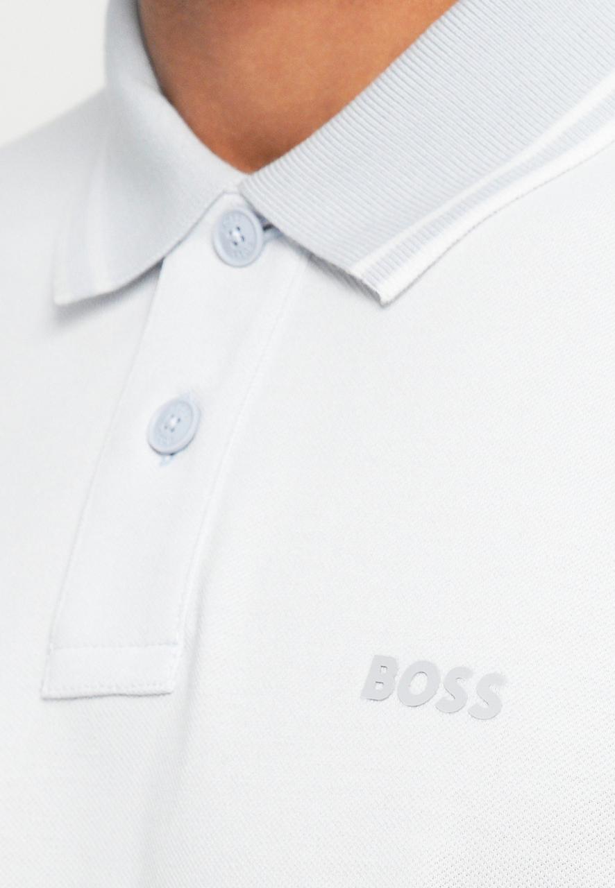 BOSS Polo shirt - pastel grey