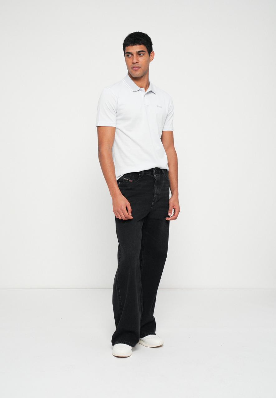 BOSS Polo shirt - pastel grey