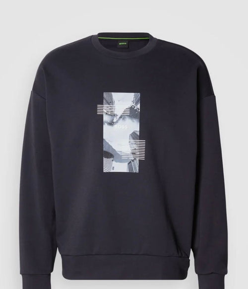 Boss - Navy Blue Sweatshirt