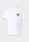Karl Lagerfeld Jeans MONOGRAM - Print T-shirt - white