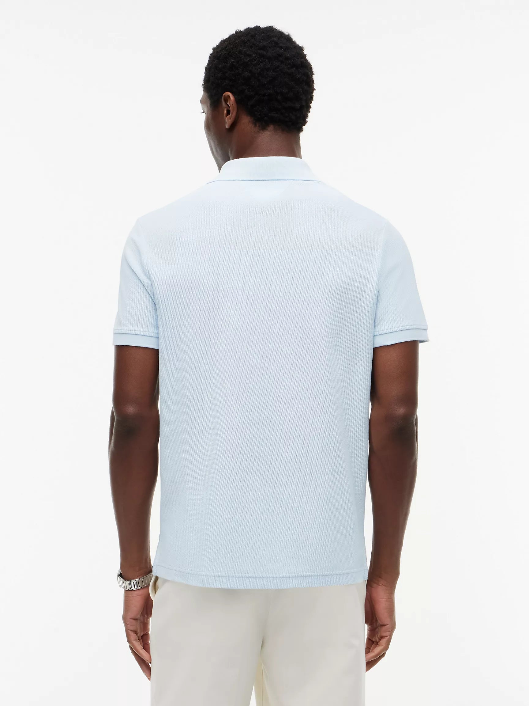 Tommy Hilfiger - Keepsake Blue Regular Fit Script Monogram Pique Polo