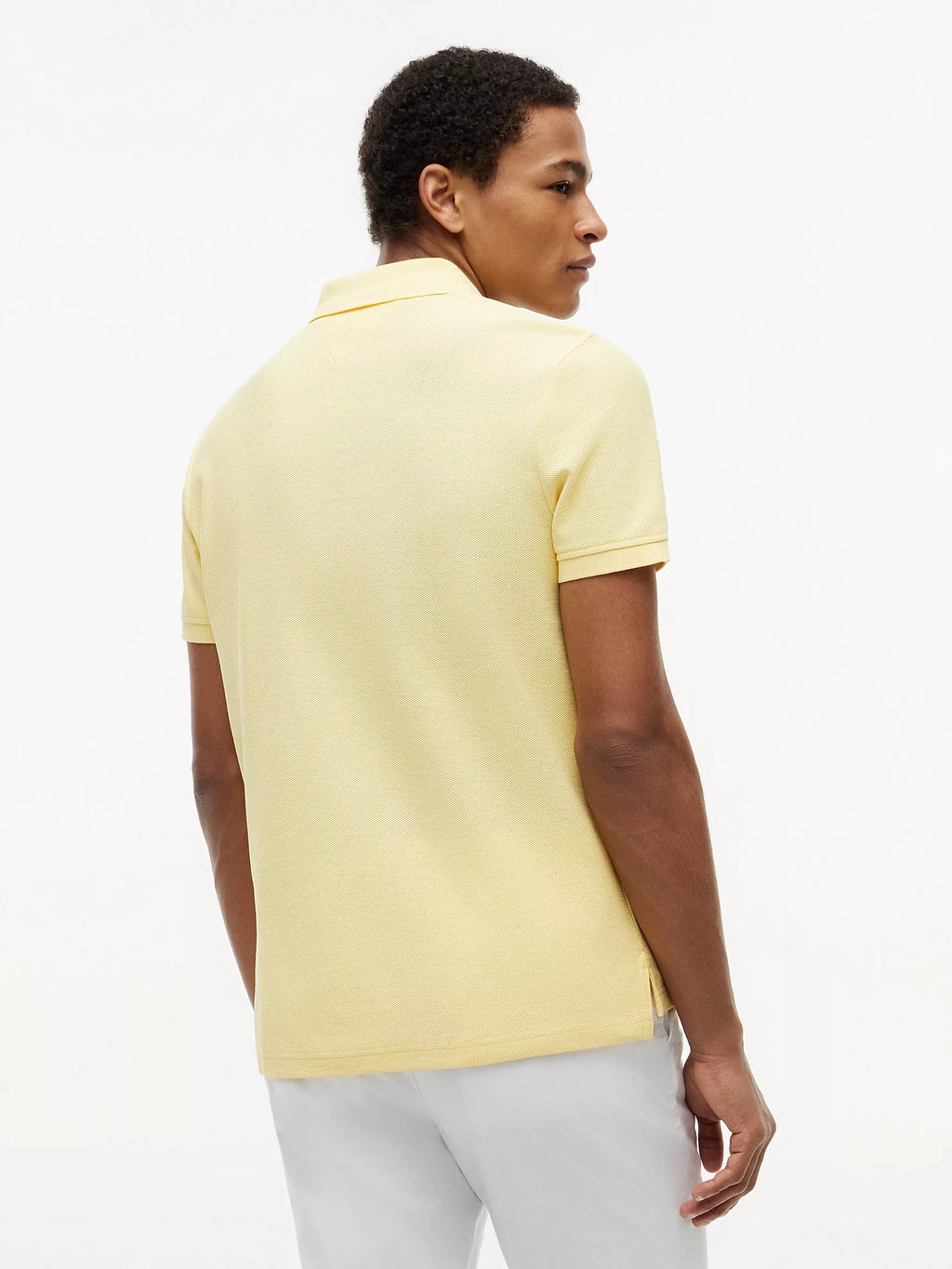 Tommy Hilfiger - Citronella Regular Fit Script Monogram Pique Polo