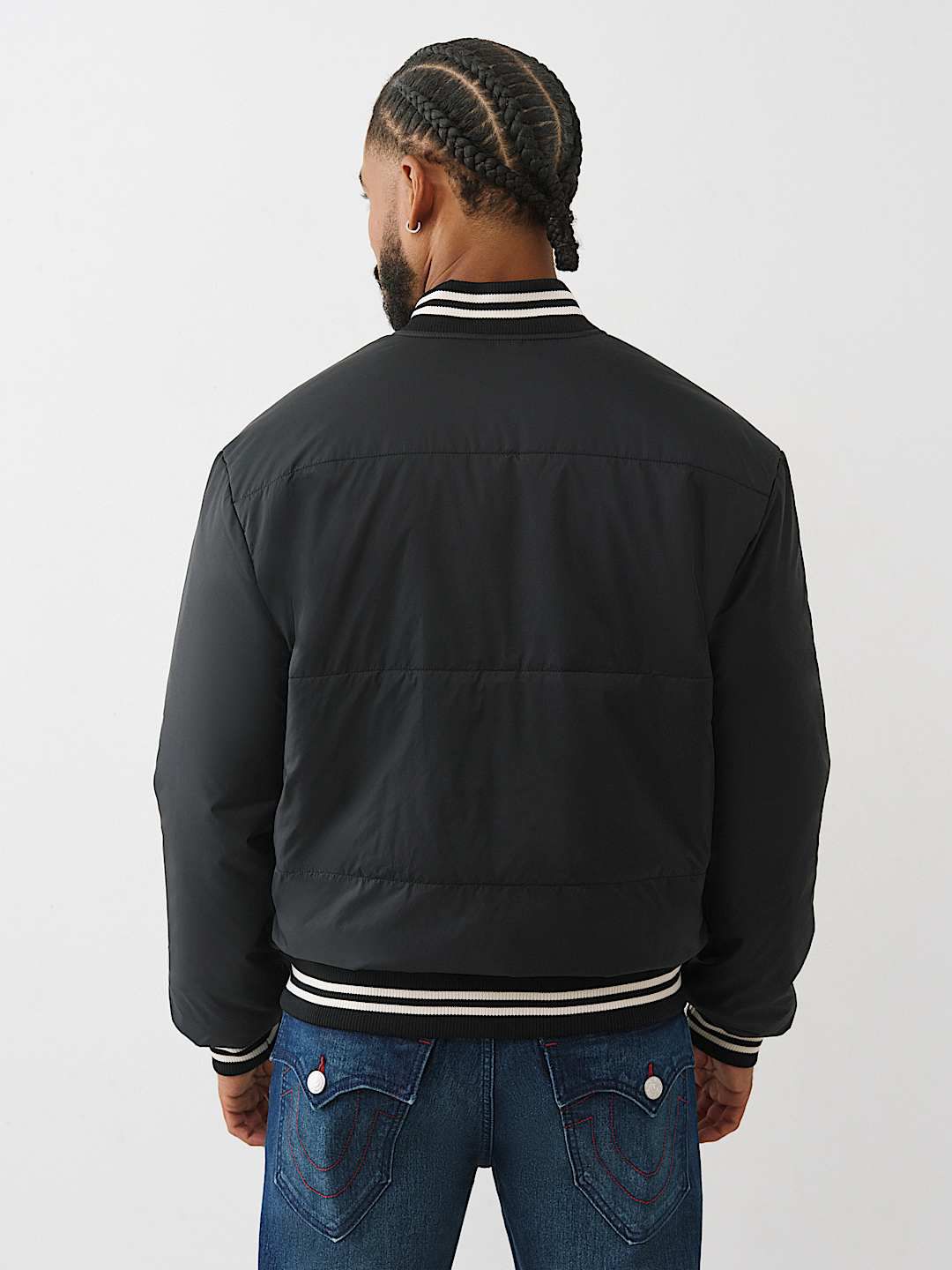 True Religion - Black Puffer Jacket