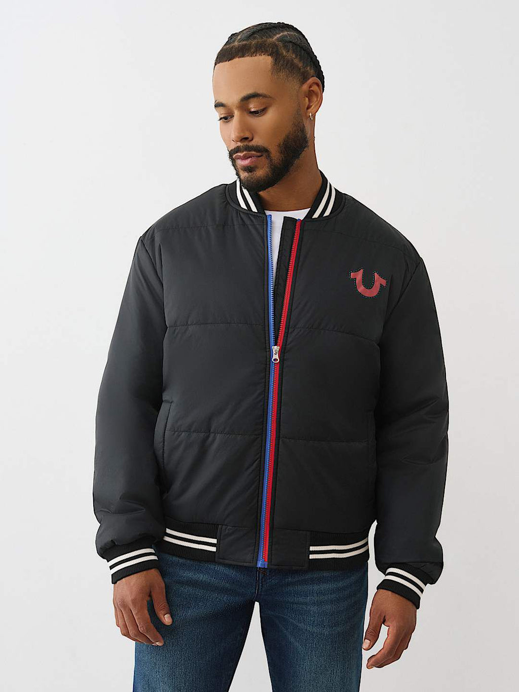 True Religion - Black Puffer Jacket