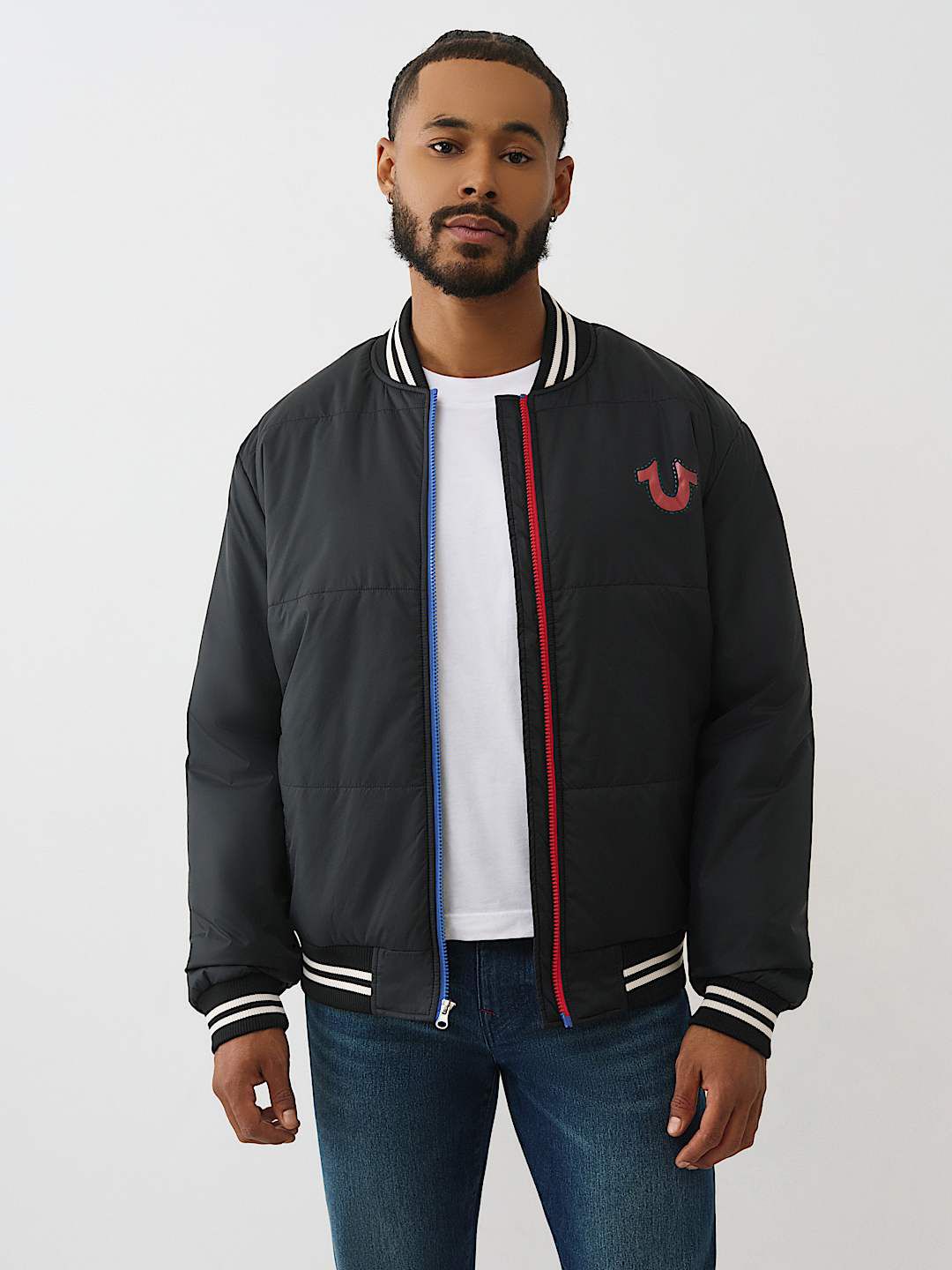 True Religion - Black Puffer Jacket