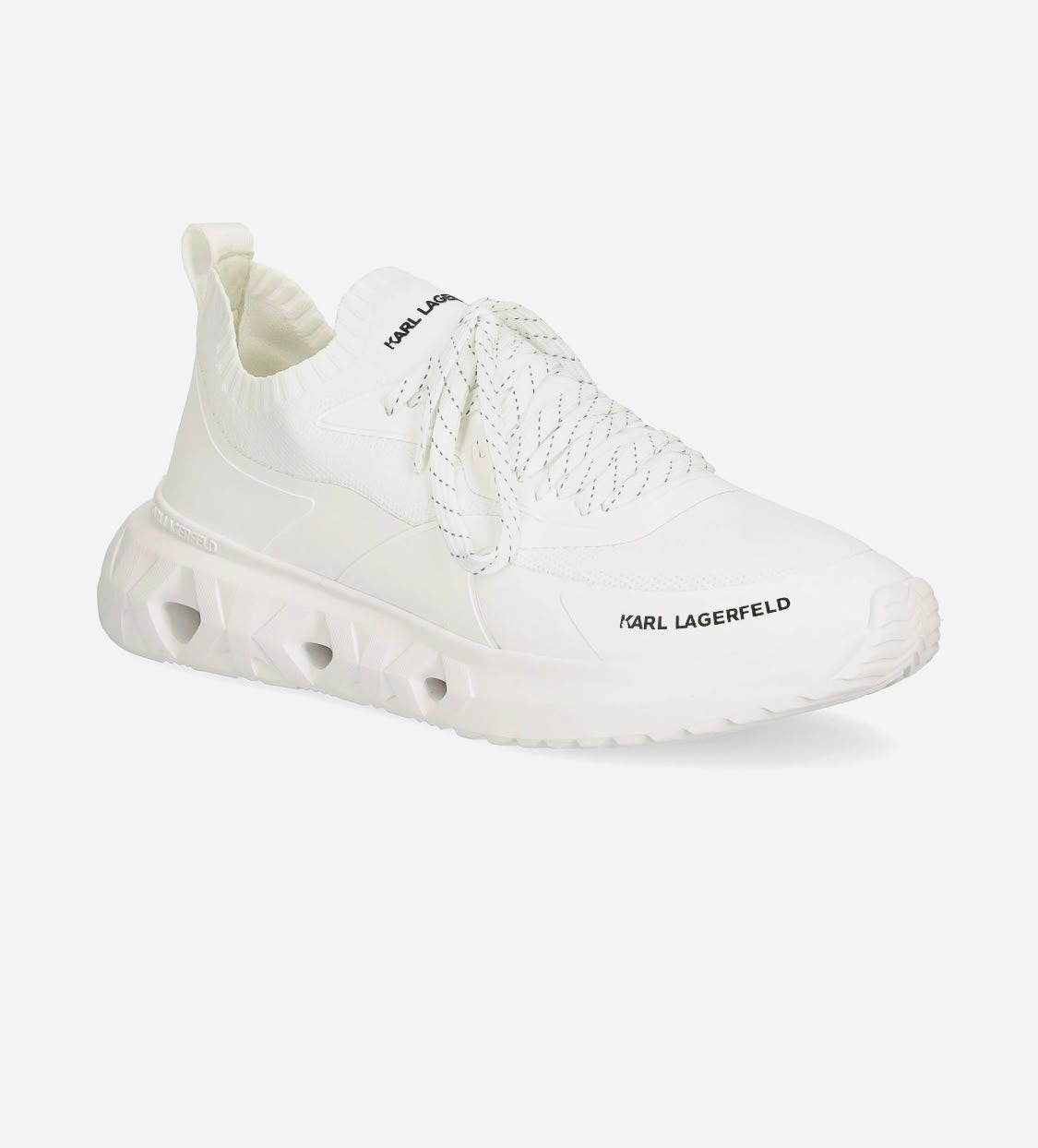 White Karl Sneakers