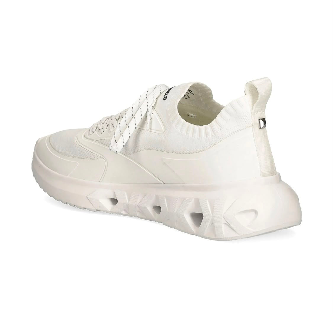 White Karl Sneakers