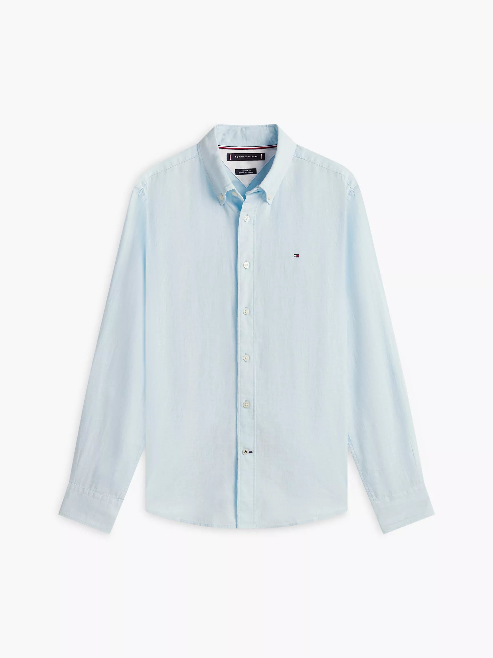 Tommy Hilfiger - Rain Dance Regular Fit Linen-Blend Shirt