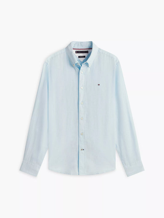 Tommy Hilfiger - Rain Dance Regular Fit Linen-Blend Shirt