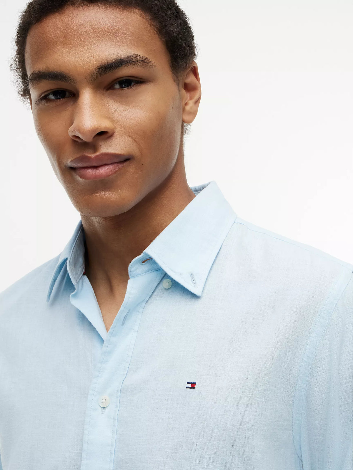 Tommy Hilfiger - Rain Dance Regular Fit Linen-Blend Shirt