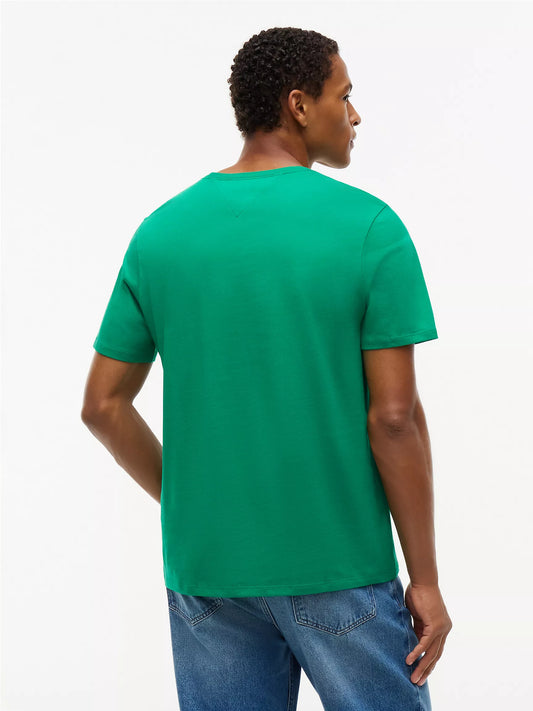 Hilfiger Big Flag Logo T-Shirt Olympic Green