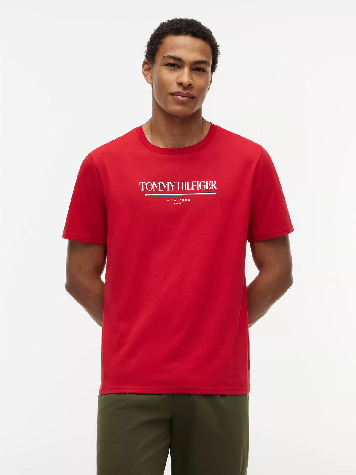Hilfiger New York Logo T-Shirt Primary Red