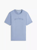 Hilfiger Embroidered Arch Logo T-Shirt Brisk Blue