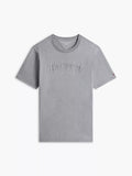Hilfiger Embroidered Arch Logo T-Shirt B25 Grey Heather