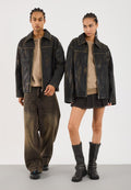 YOURTURN - UNISEX Leather Jacket