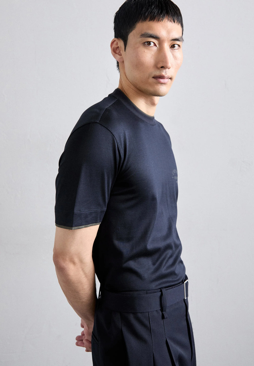 Emporio Armani Basic T-shirt - blu navy
