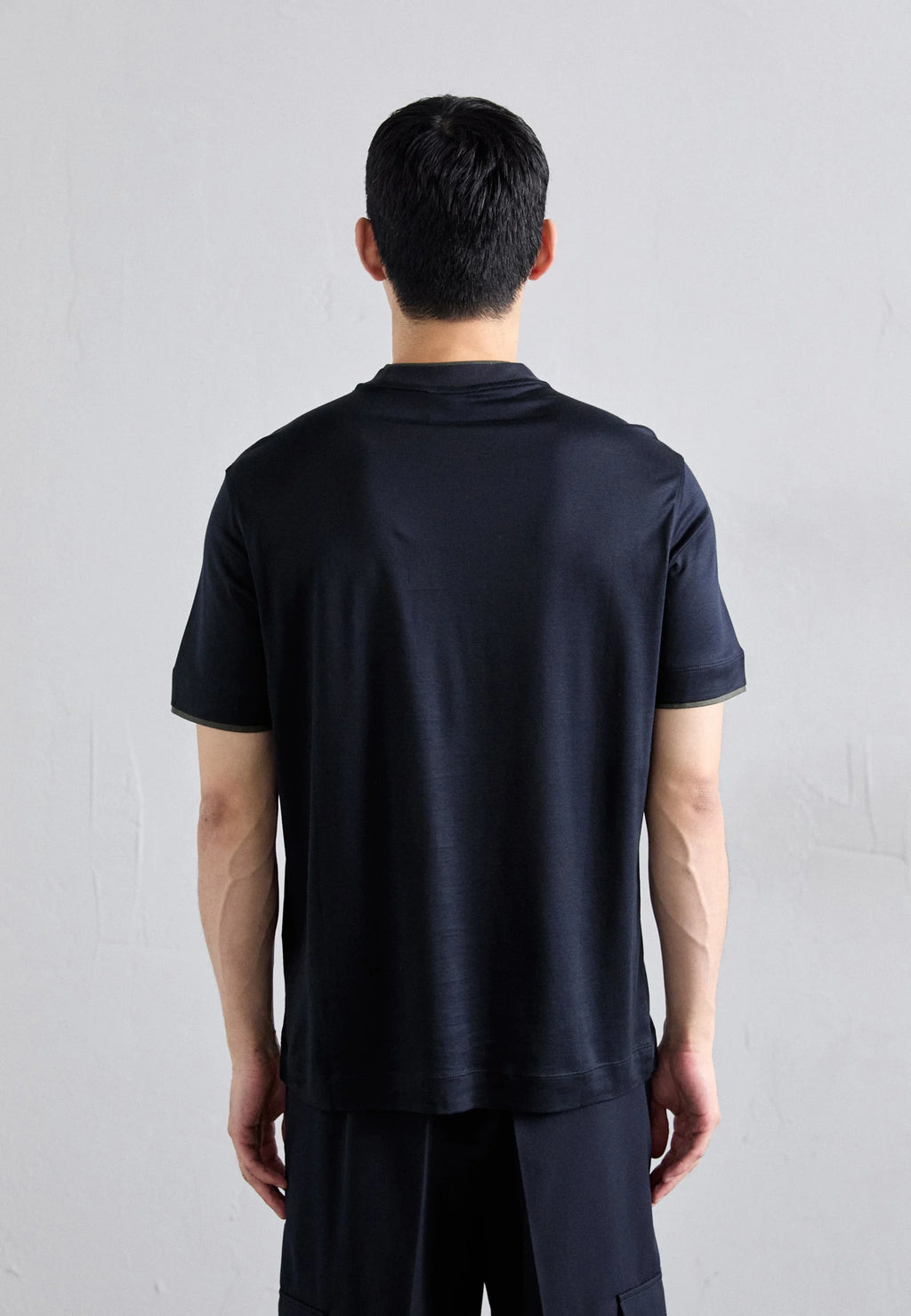 Emporio Armani Basic T-shirt - blu navy