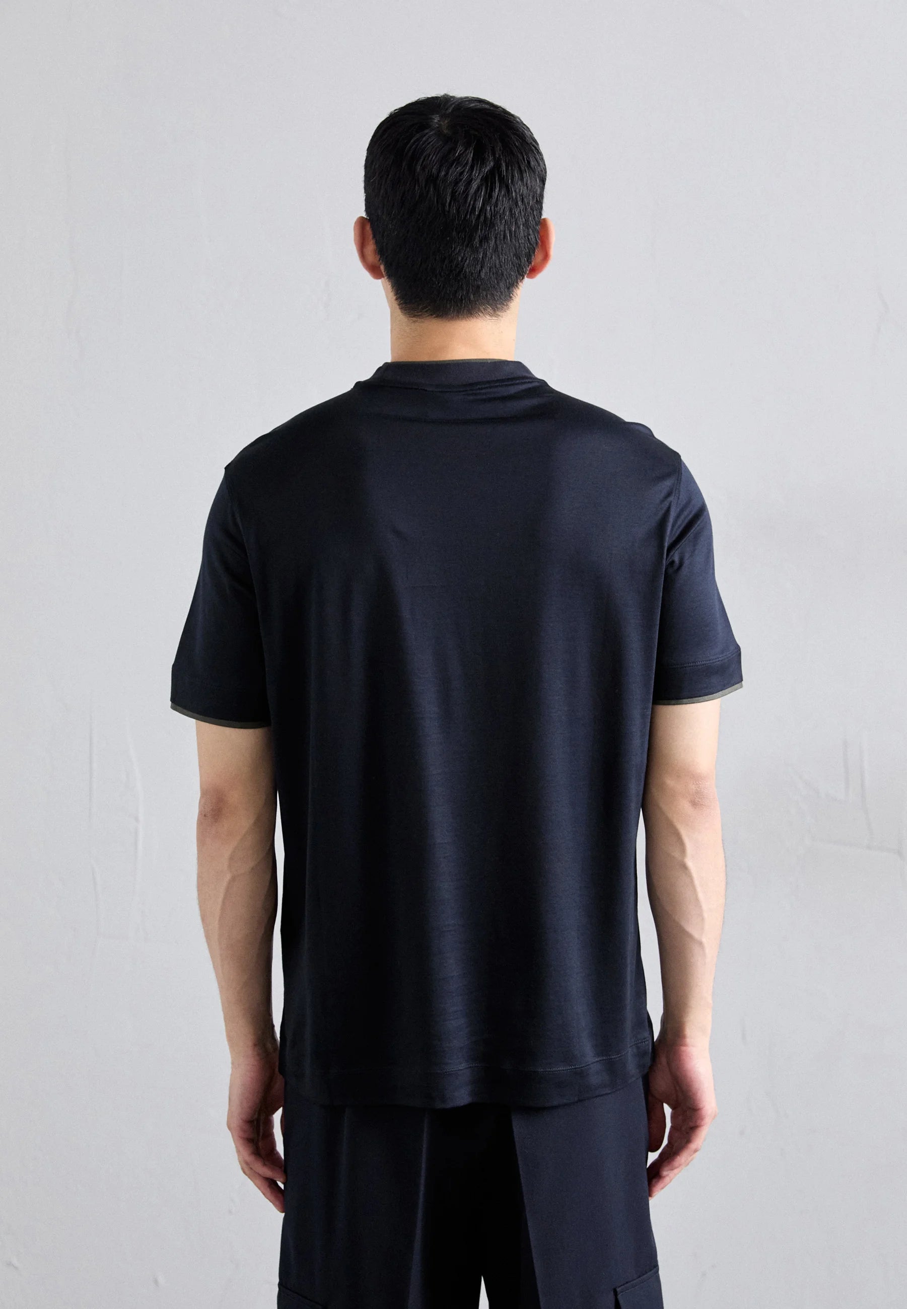 Emporio Armani Basic T-shirt - blu navy