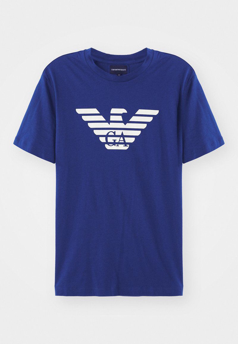 Emporio Armani Print T-shirt - blue fancy