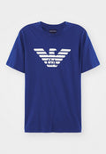 Emporio Armani Print T-shirt - blue fancy