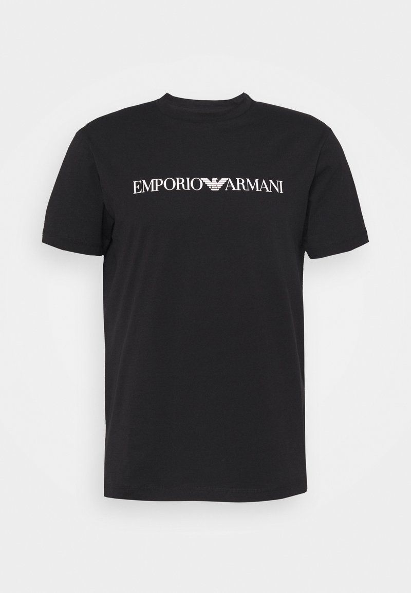 Emporio Armani Print T-shirt - blu navy