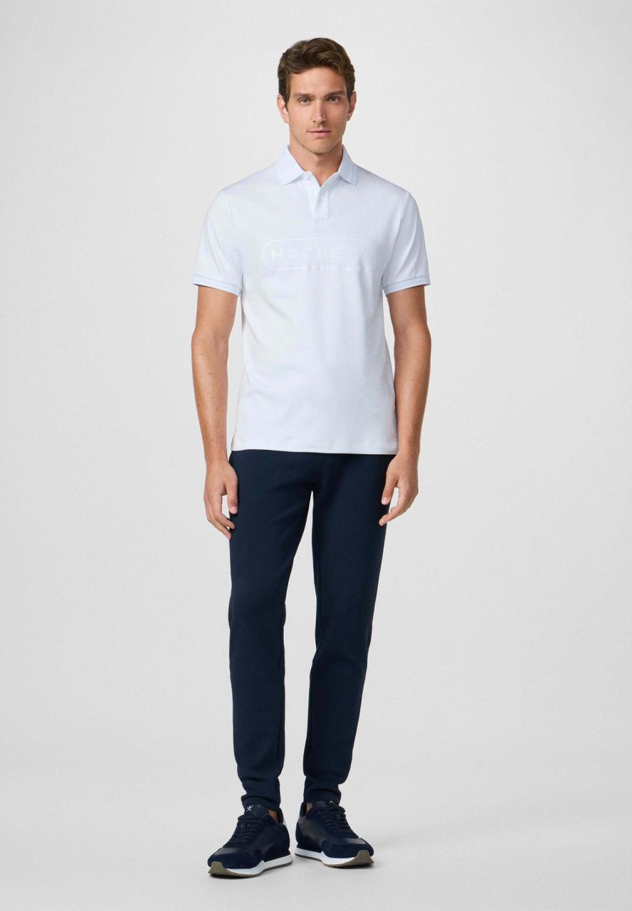 Hackett London ESSENTIAL - Polo shirt - optic white