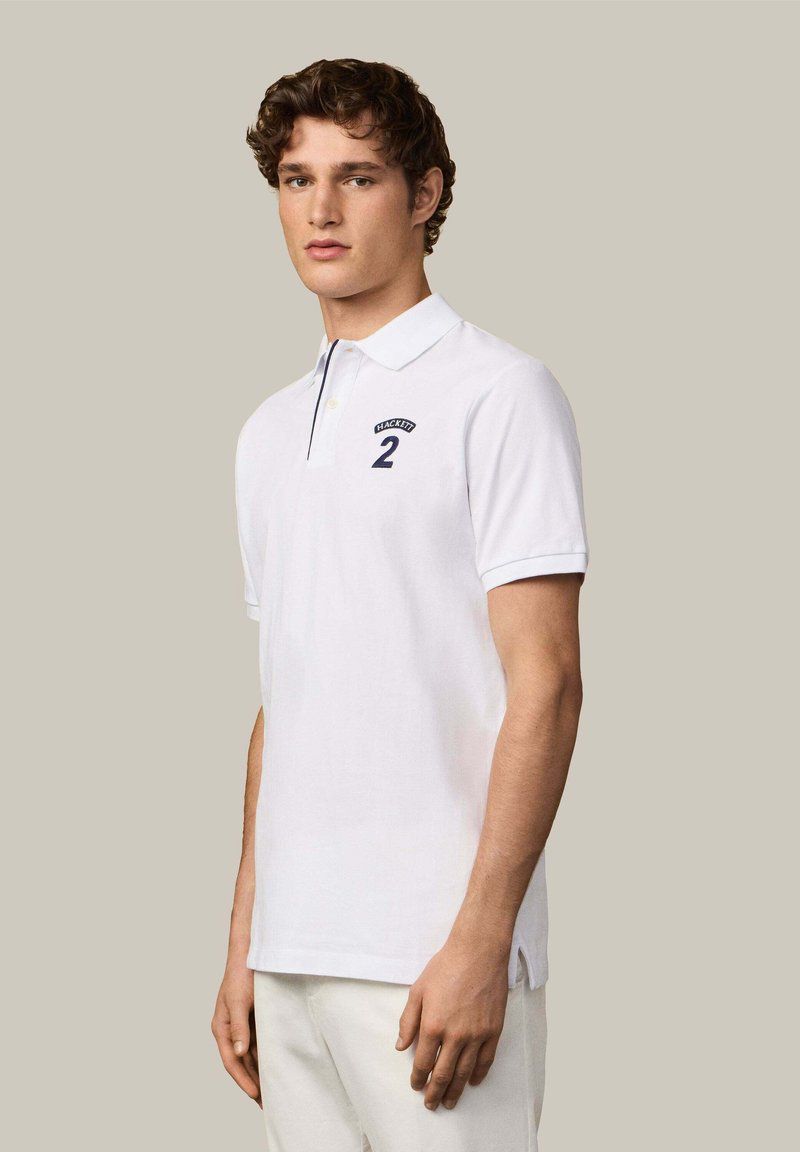 Hackett London HERITAGE - Polo shirt - optic white