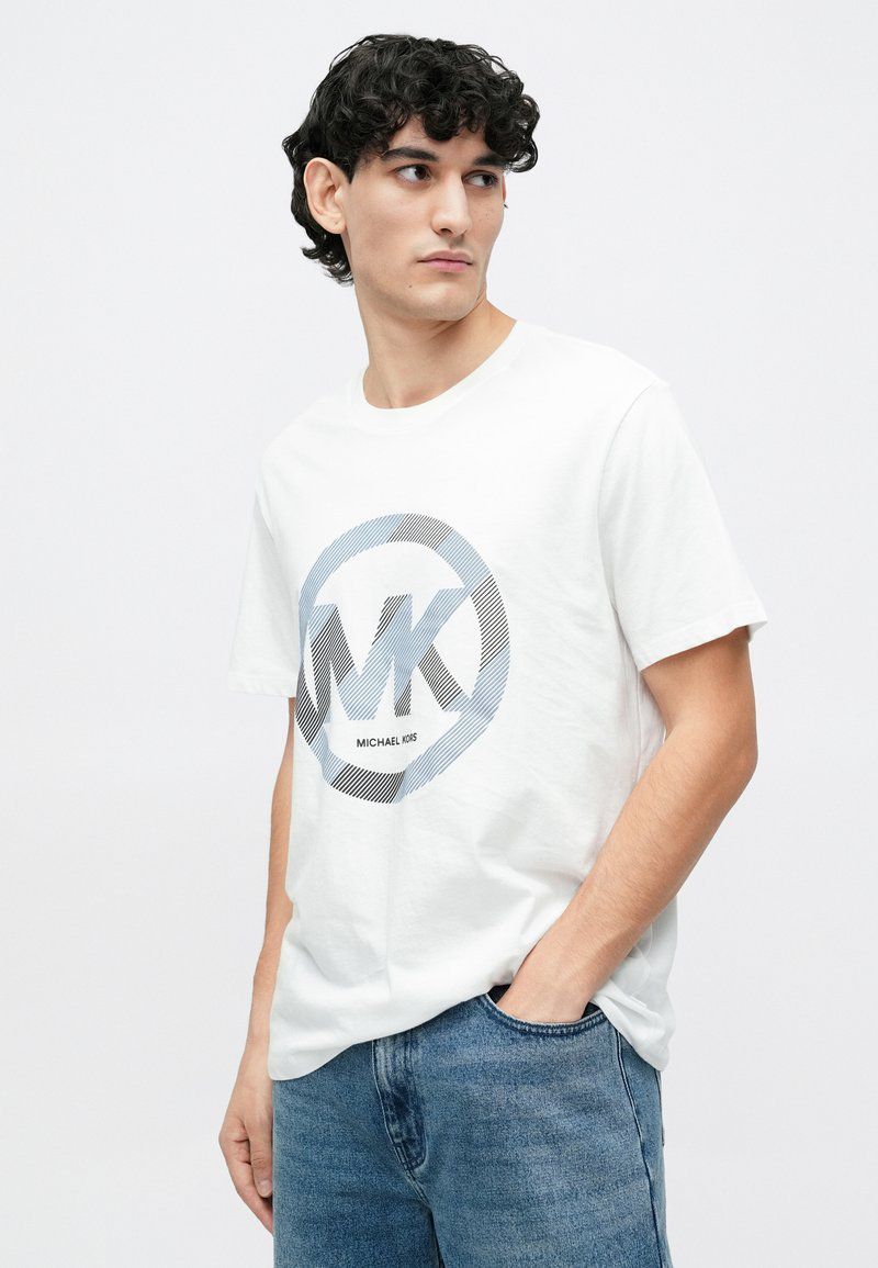 Michael Kors SPORT TEE - Print T-shirt - white