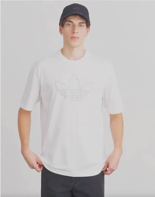 Adidas Originals STUDDED TEE - Print T-shirt - white