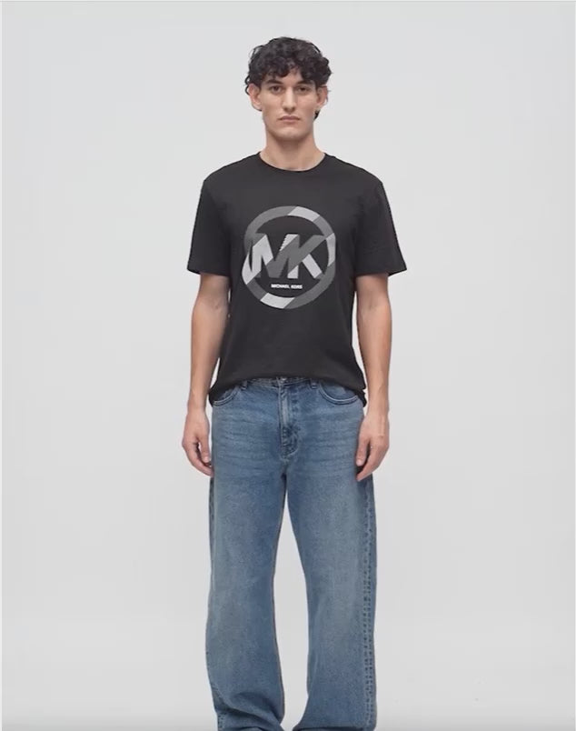Michael Kors SPORT TEE - Print T-shirt - black