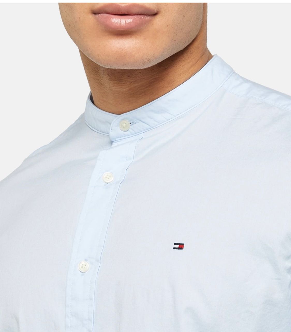 Tommy Jeans BAND SHIRT - Shirt - copenhagen blue